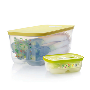 Set of Veggie Keeper 800ml + 6.1 L (2)
